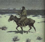 Frederic Remington The Luckless Hunter (mk43) china oil painting artist
